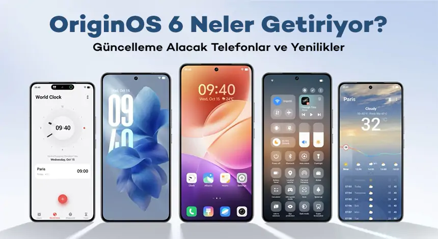 OriginOS 6 Neler Getiriyor? Güncelleme Alacak Telefonlar ve Yenilikler