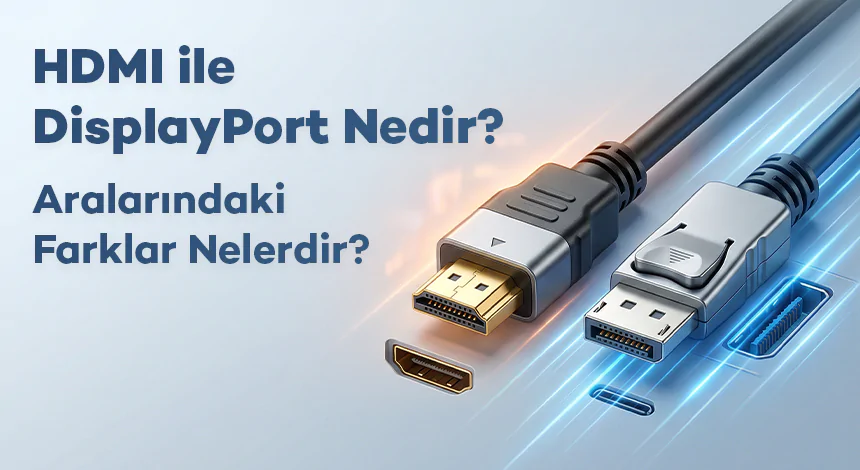 HDMI ile DisplayPort Nedir? Aralarındaki Farklar Nelerdir?