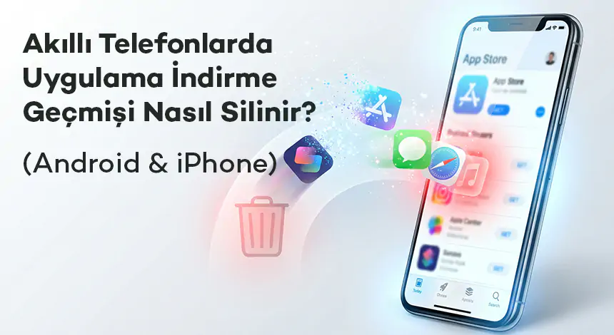 Akıllı Telefonlarda Uygulama İndirme Geçmişi Nasıl Silinir? (Android & iPhone)