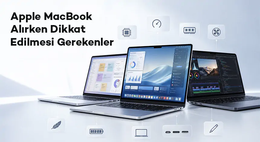 Apple MacBook Alırken Dikkat Edilmesi Gerekenler