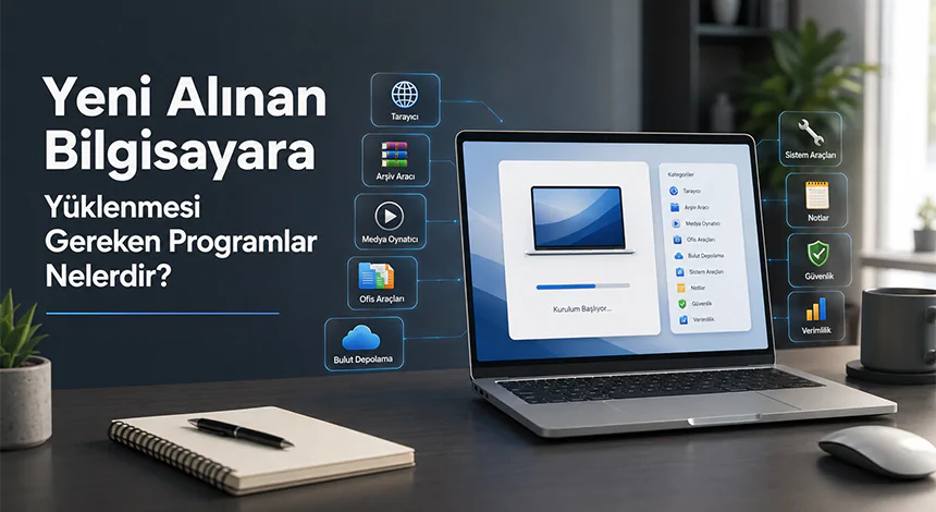 Yeni Alınan Bilgisayara Yüklenmesi Gereken Programlar Nelerdir?