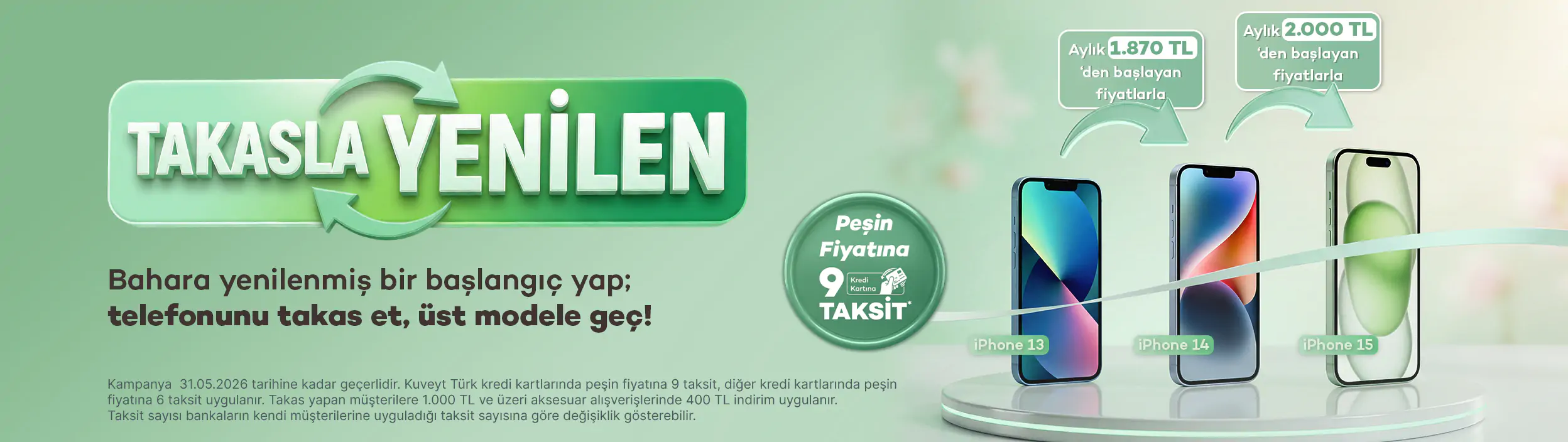 TAKASLA YENİLEN