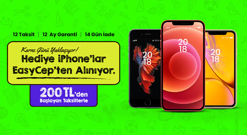 Karne Günü Yaklaşıyor! Hediye iPhone'lar EasyCep'ten Alınıyor!