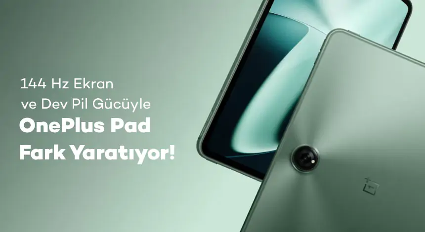 OnePlus’tan İlk Tablet: OnePlus Pad Özellikleri Neler?