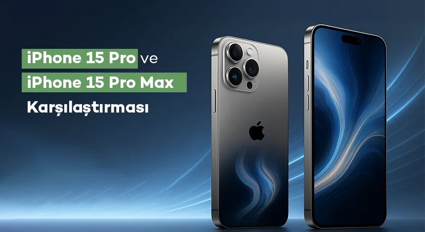 iPhone 15 Pro ve iPhone 15 Pro Max Karşılaştırması