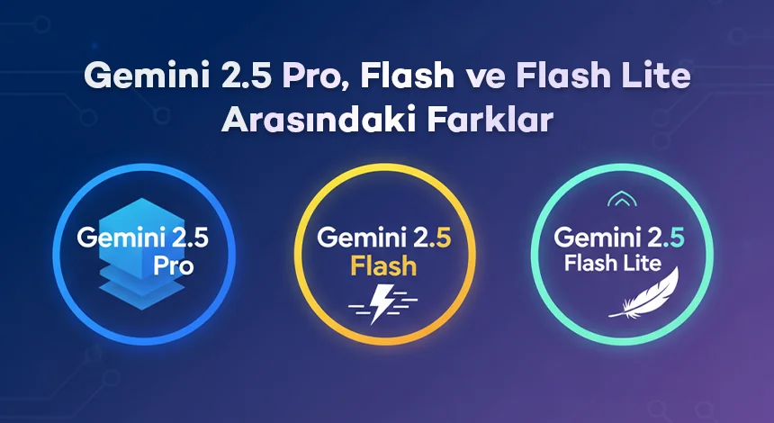Gemini 2.5 Pro, Flash ve Flash Lite Arasındaki Farklar