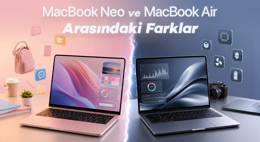 MacBook Neo ve MacBook Air Arasındaki Farklar