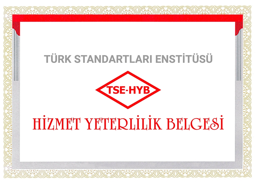 Hizmet Yeterlilik Belgesi