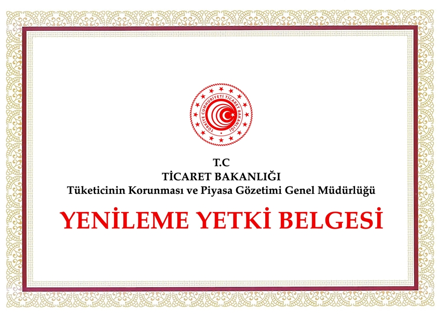 Yenileme Yetki Belgesi